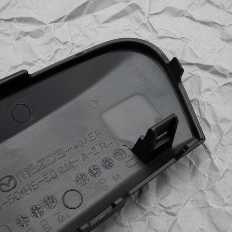 2009-2012 Mazda MX-5 Miata Bumper Towing Hook Cover Passenger Side OEM - Detail View 2