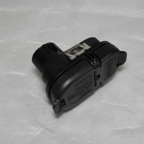 2019-2025 Silverado Sierra Rear Bumper Trailer Plug Receptacle Genuine OEM – Upper Middle Detail