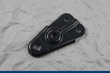 2023-2025 Honda HR-V Radiator Support Upper Bracket Genuine OEM - Rotated 27 degrees on gray kraft paper background