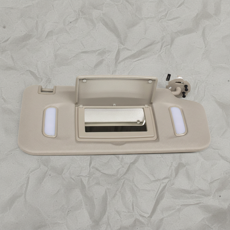 2017-2019 GMC Acadia OEM Passenger Side Sun Visor Beige Cloth