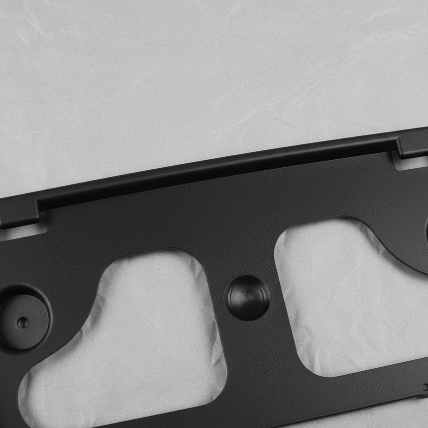 License Plate Bracket Macro Top