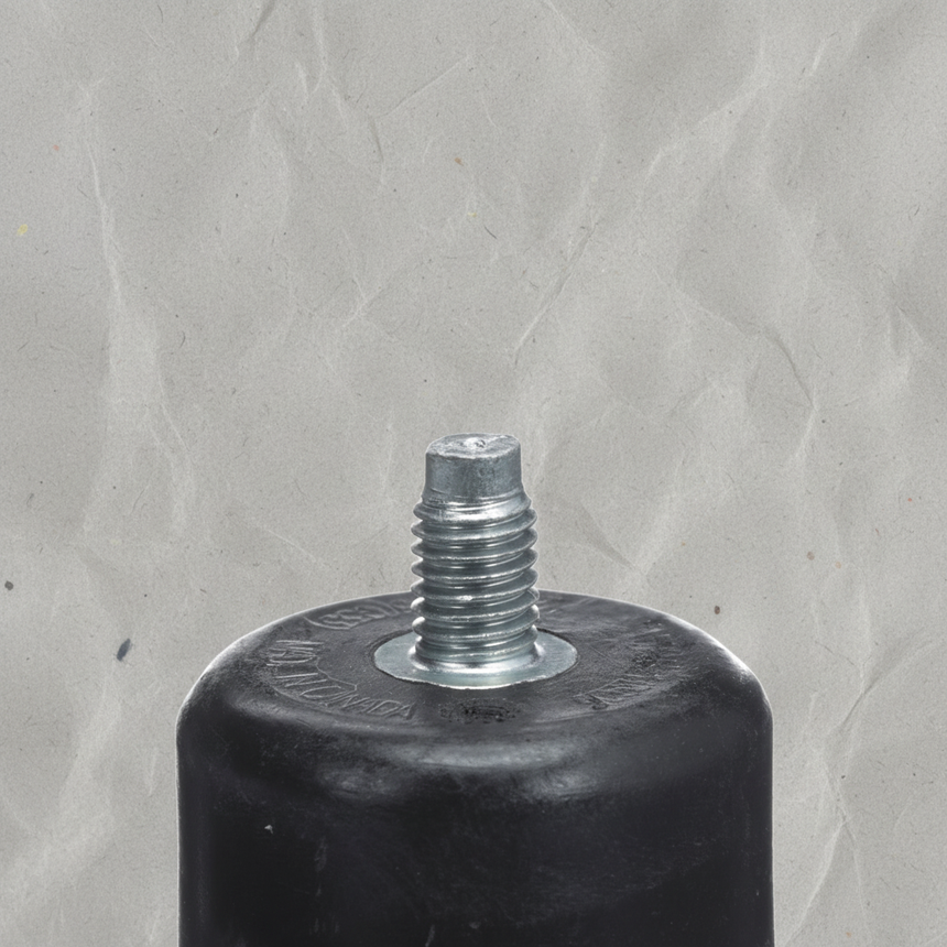 2012-2016 Nissan NV Bumper Rubber Guard Stopper OEM - Macro Top