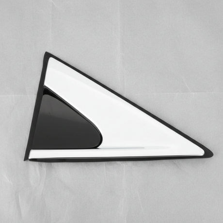 2019-2025 Cadillac XT4 Driver Side Back Door Applique Molding Trim Satin Aluminum - Full View