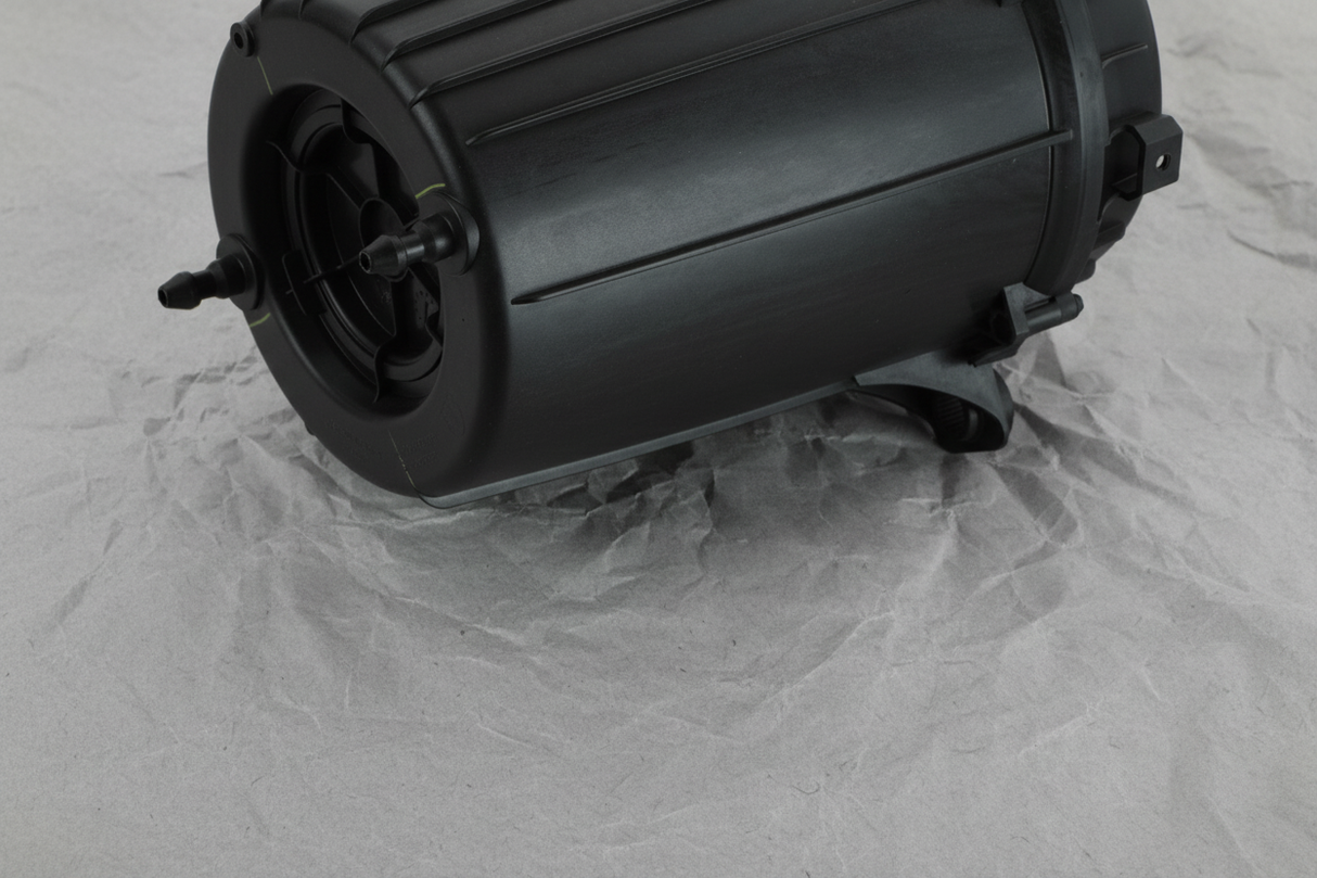 Ram ProMaster air cleaner body bottom section macro detail third