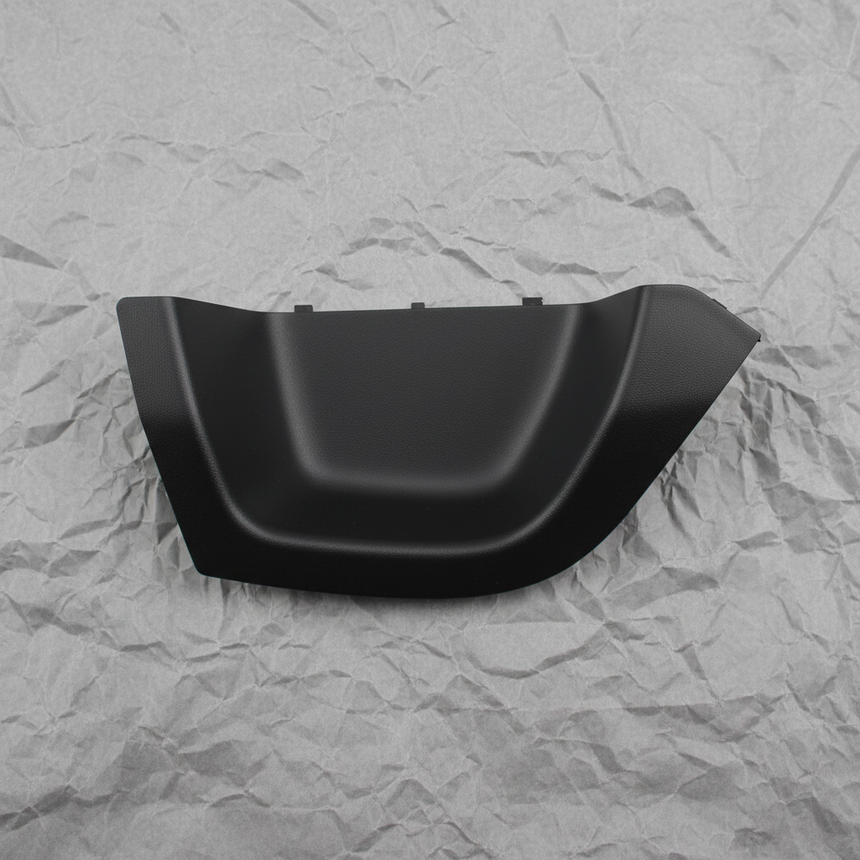 Close-up of Ford OEM Driver Side Front Door Trim Panel Pocket for 2014-18 Transit Connect