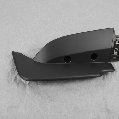 2005-2012 Nissan Frontier Genuine OEM Passenger Side Outer Air Spoiler - Bottom Detail