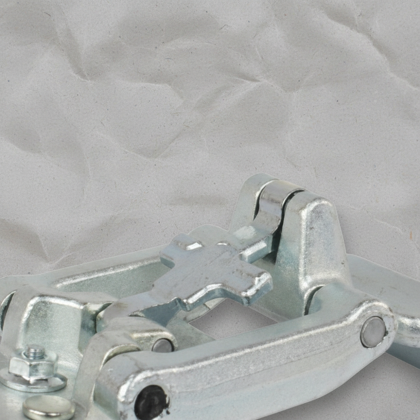 2019-25 Ford Transit Passenger Side OEM Rear Lower Door Hinge - Top Detail
