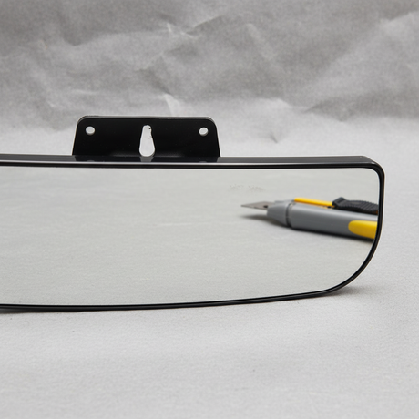 Chevy Express GMC Savana OEM Lower Mirror Glass - Middle Detail