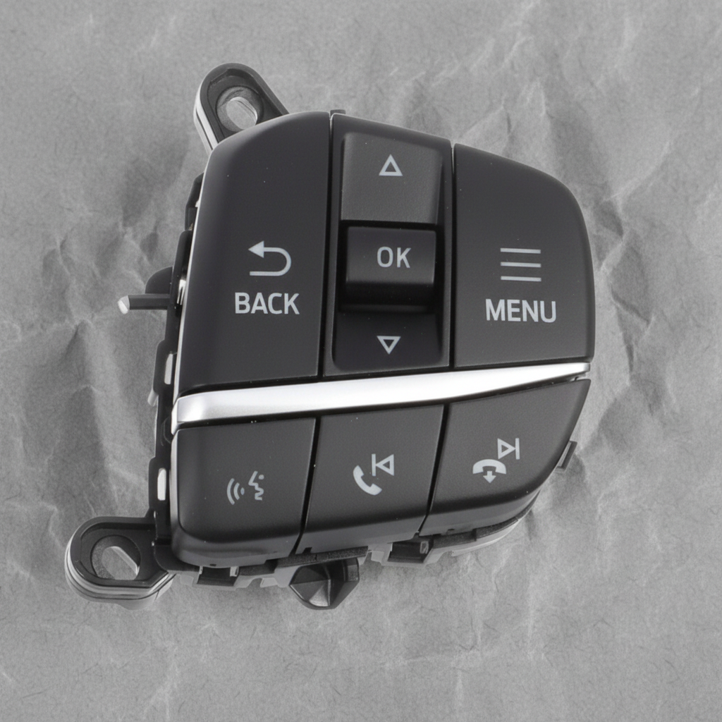 Ford Steering Wheel Menu Switch - Bottom Detail