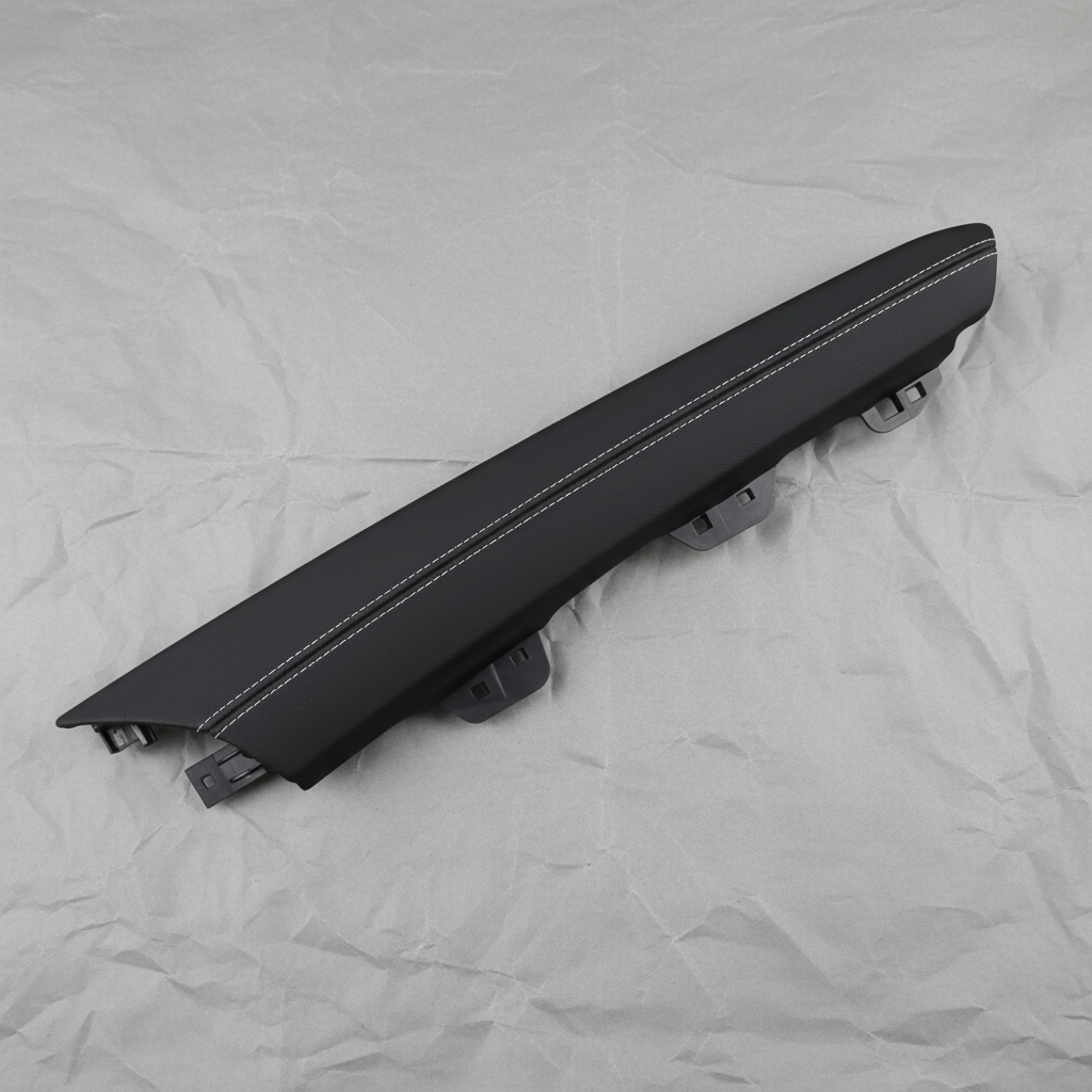 2020-2025 Chevrolet Corvette Center Console Trim Panel Sky Cool Gray OEM - Rotated View 1