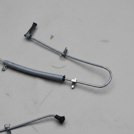 2019-2025 Ram 2500 3500 Hood Windshield Washer Hose OEM – Bottom detail on light grey kraft paper
