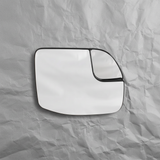 2021-2024 Ford Bronco Sport Maverick Passenger Side Mirror Glass OEM NZ6Z-17K707-B on grey kraft paper background