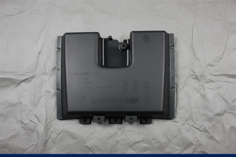 2008-2024 Chevrolet Express/GMC Savana Dashboard Lower Compartment Door OEM - close-up on kraft paper