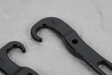 2019-2024 Nissan Titan Front Bumper Tow Hooks Kit Black 2-Piece OEM
