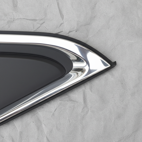 Ford Edge OEM Driver Side Front Door Corner Molding - Middle Detail