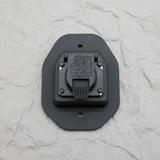 2017-2019 Ford F-250 F-350 7-Pin In-Bed Trailer Wiring Connector — Middle Detail