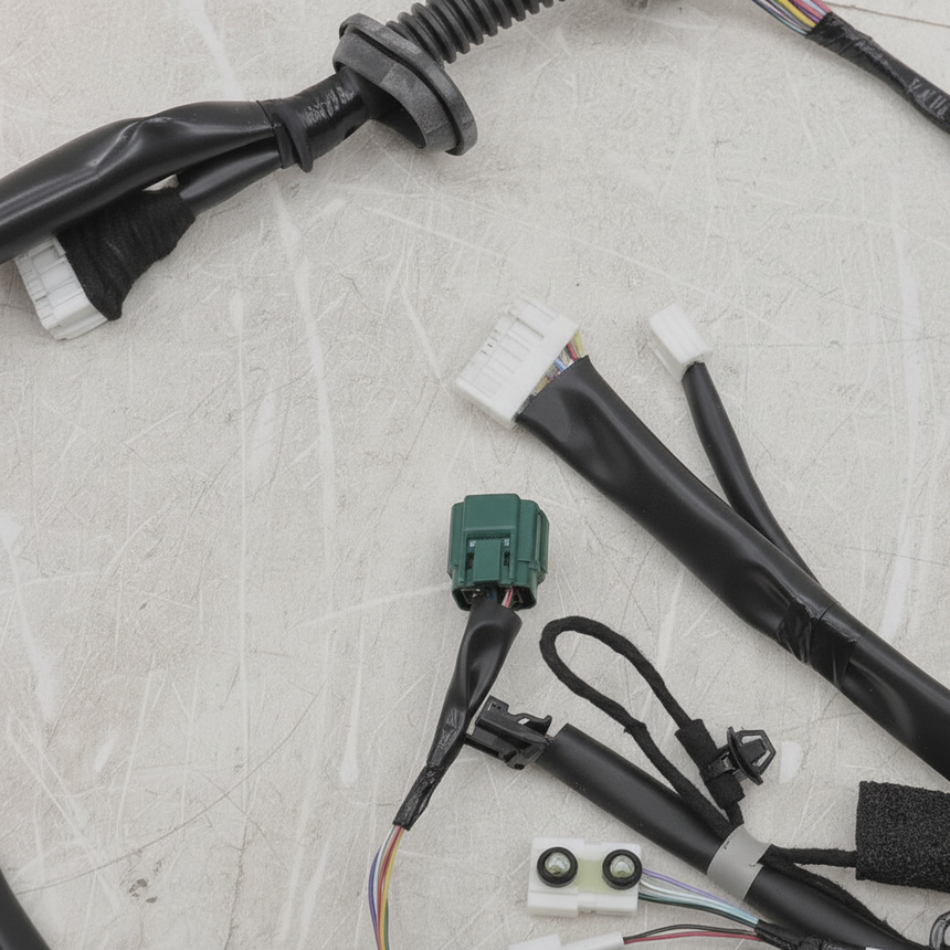 2016-2019 Nissan Rogue OEM Front Driver Side Door Wiring Harness SV Hybrid