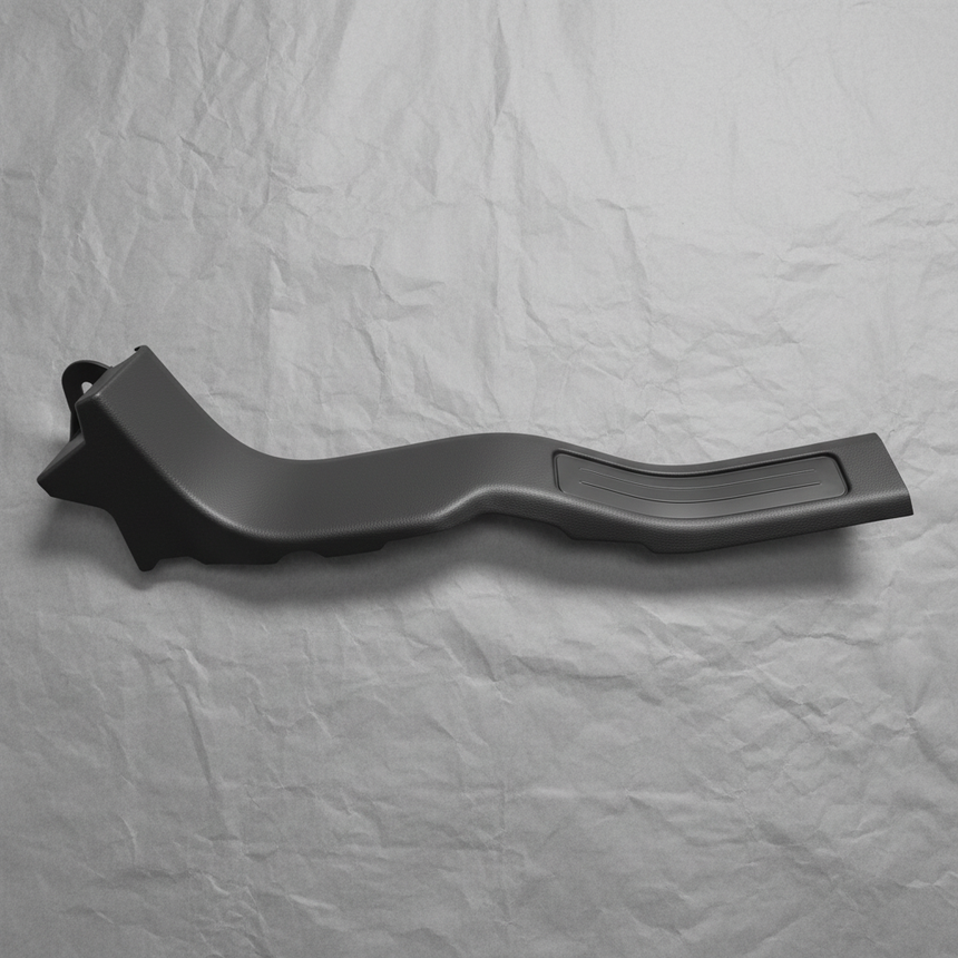 2010-2019 Ford Taurus OEM Rear Driver Side Door Sill Plate Charcoal