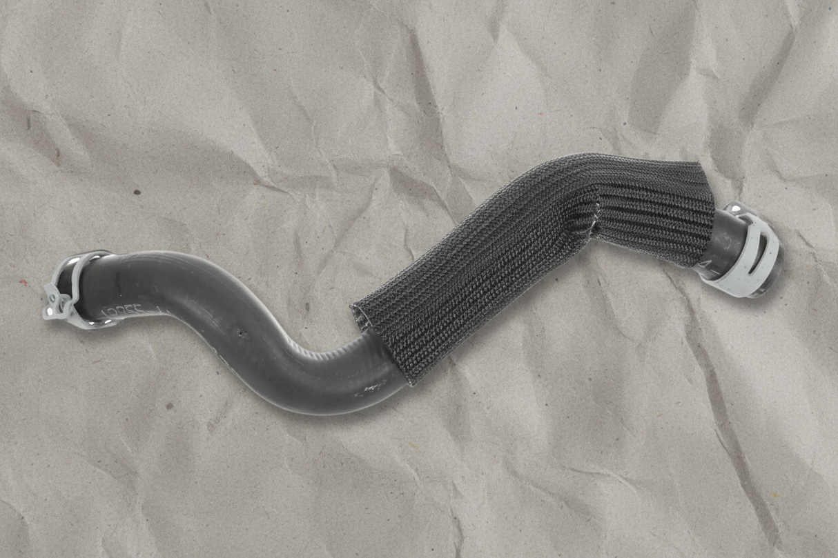 BC3Z-6B851-B Ford F-250 F-350 Oil Cooler Inlet Tube - Top Section Detail