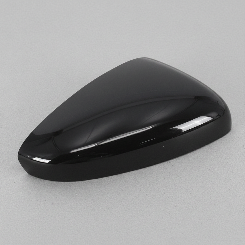 2018-2025 Honda Accord Passenger Mirror Housing Cap Crystal Black Pearl OEM - Center Detail