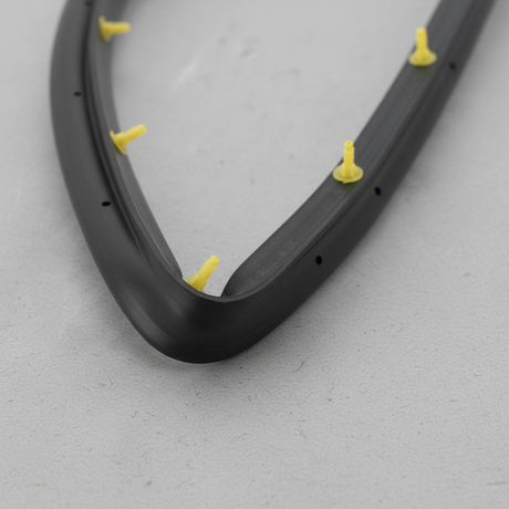 2017-2022 Kia Sportage Rear Passenger Side Door Weatherstrip OEM - Bottom Detail