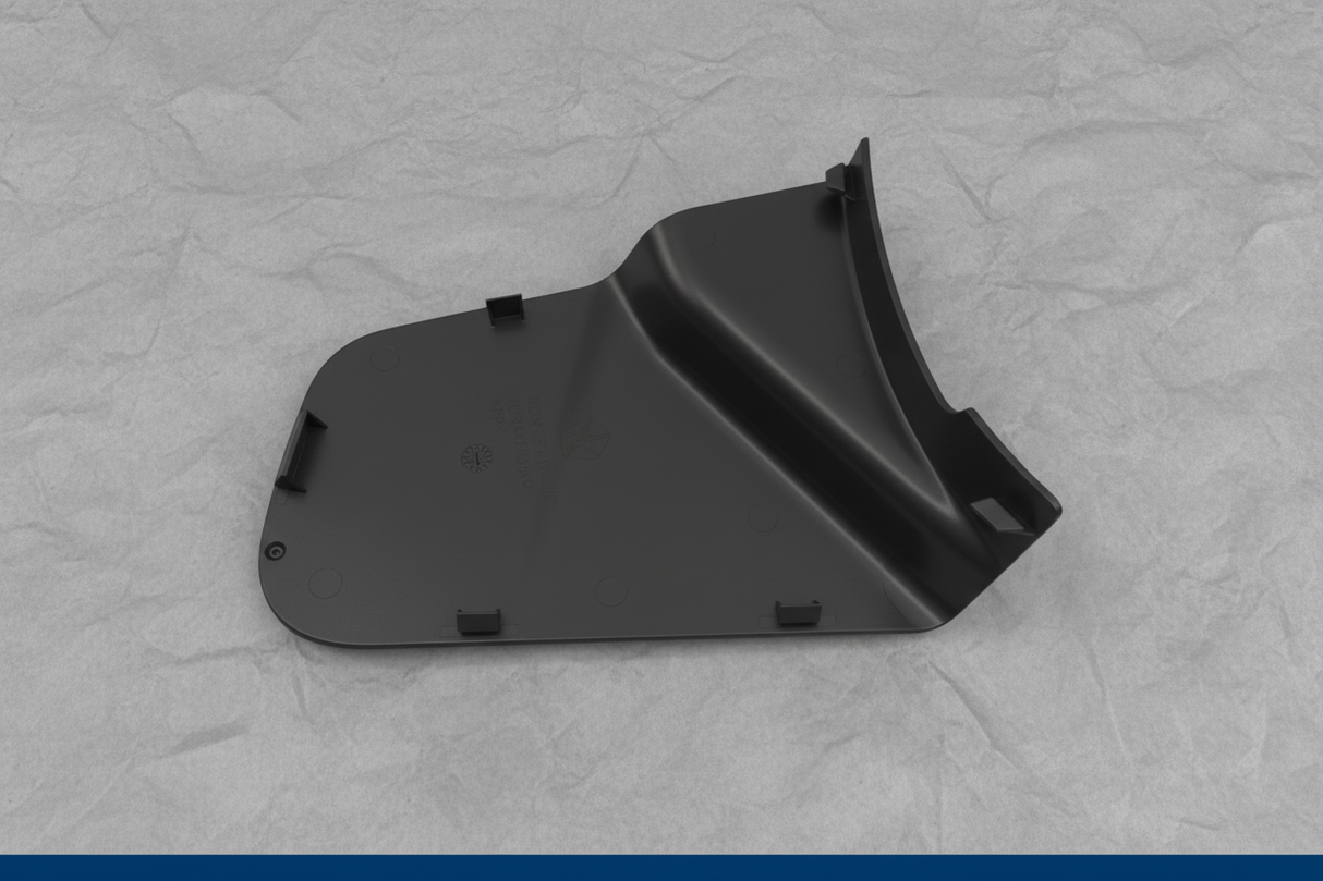 2011-2026 Jeep Grand Cherokee Dodge Durango Passenger Side Seat Belt Anchor Cover OEM. 1GR44DX9AD