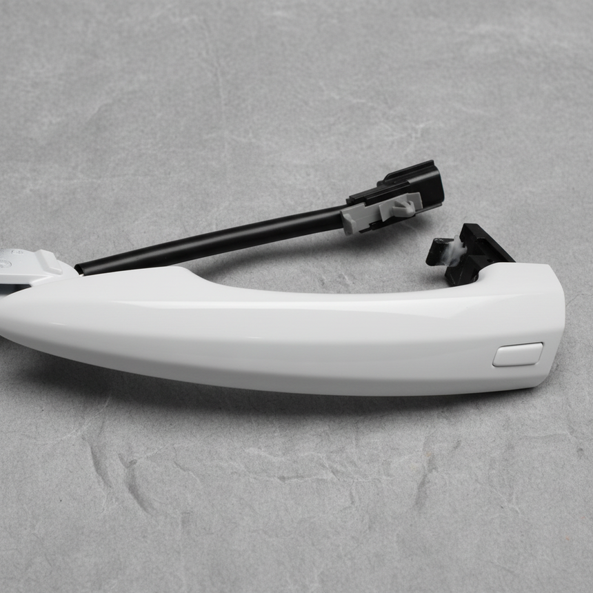 2020-25 Nissan Sentra Passenger Side OEM Exterior Door Handle Grip - Middle Detail