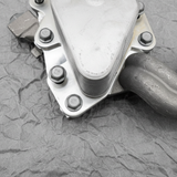 Camaro Cadillac CTS 6.2L Engine Oil Cooler - Bottom Detail 3