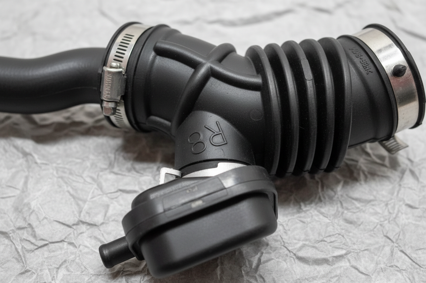 2018-2019 Nissan Kicks 1.6L Engine Air Intake Hose - Middle Detail