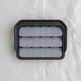 Macro Crop - Grey Kraft Paper Background