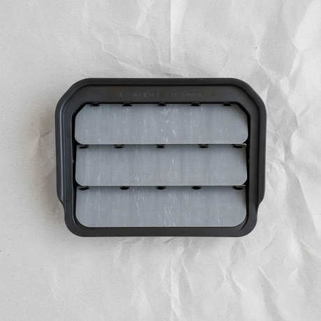 Macro Crop - Grey Kraft Paper Background