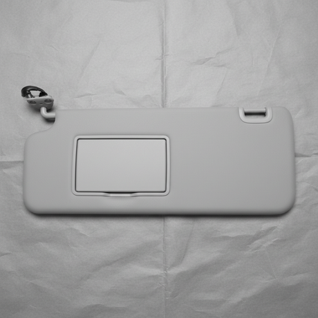 Genuine 2017-2024 Nissan Titan Crew Cab Driver Side Sun Visor with Vanity Mirror OEM - Full View