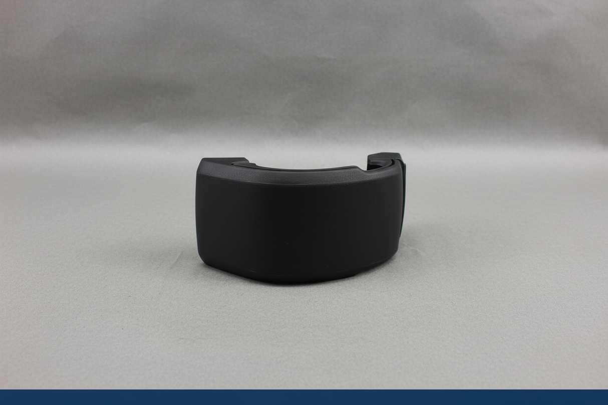 2020-2024 Ford Explorer Aviator Seat Hinge Cover - Detail view on gray kraft paper