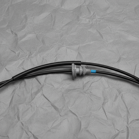 2018-2025 Nissan Kicks Genuine OEM Hood Release Cable - Middle Macro Crop