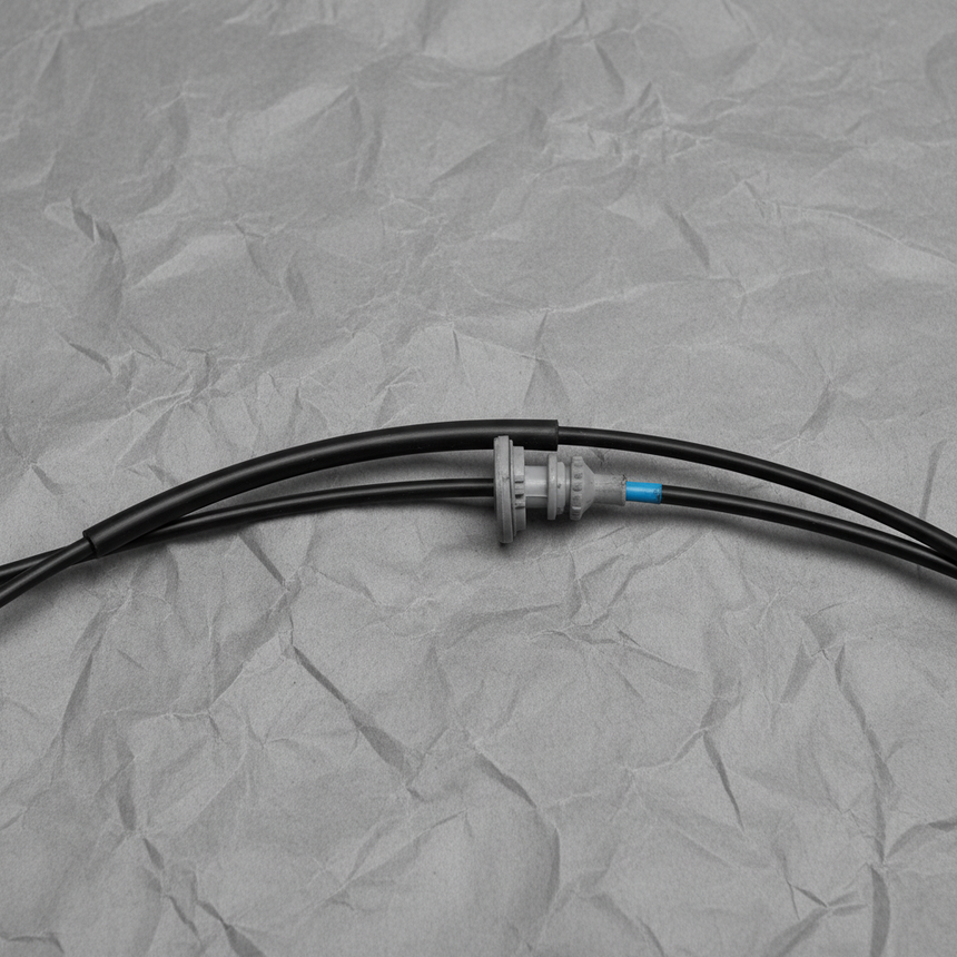 2018-2025 Nissan Kicks Genuine OEM Hood Release Cable - Middle Macro Crop