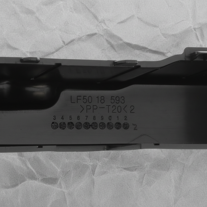 Mazda Battery Box Cover Top Detail 2