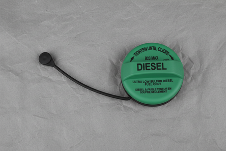 2023-2025 Ford F-250 F-350 F-450 F-550 Green Diesel Fuel Tank Cap OEM