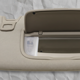 Ford Fusion Passenger Side Sun Visor Ceramic Top Detail