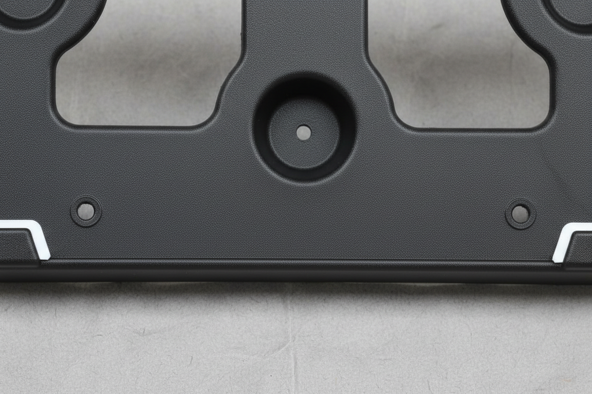 2021-2024 Ford Bronco Sport Front License Plate Bracket - Bottom Detail