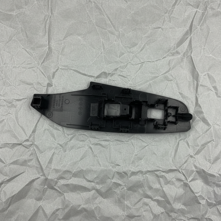 2017-2018 Mazda 3 Passenger Side Door Switch Trim Panel Piano Black OEM - Full View