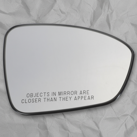 2020-2025 Nissan Sentra S Passenger Door Mirror Glass No Heat Genuine OEM - Full View