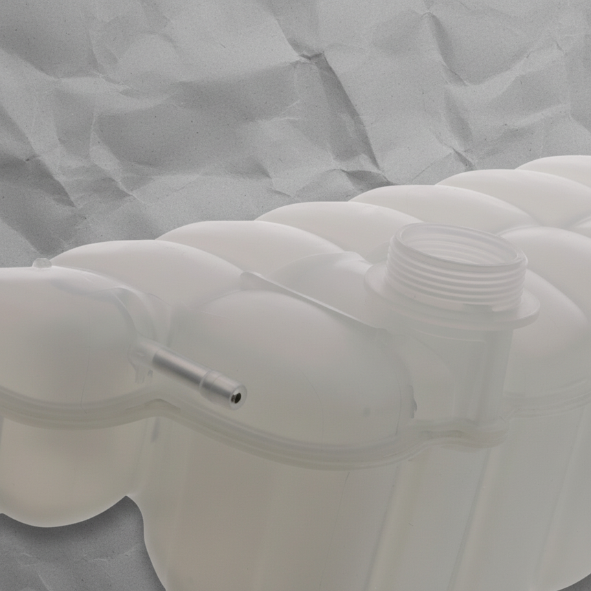 2015-25 Ford F-150 Expedition Navigator OEM Coolant Reservoir Expansion Tank - Top Detail
