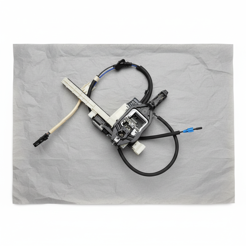 Ford OEM Driver Side Front Door Lock Latch Manual No Passive Entry - Full View 2