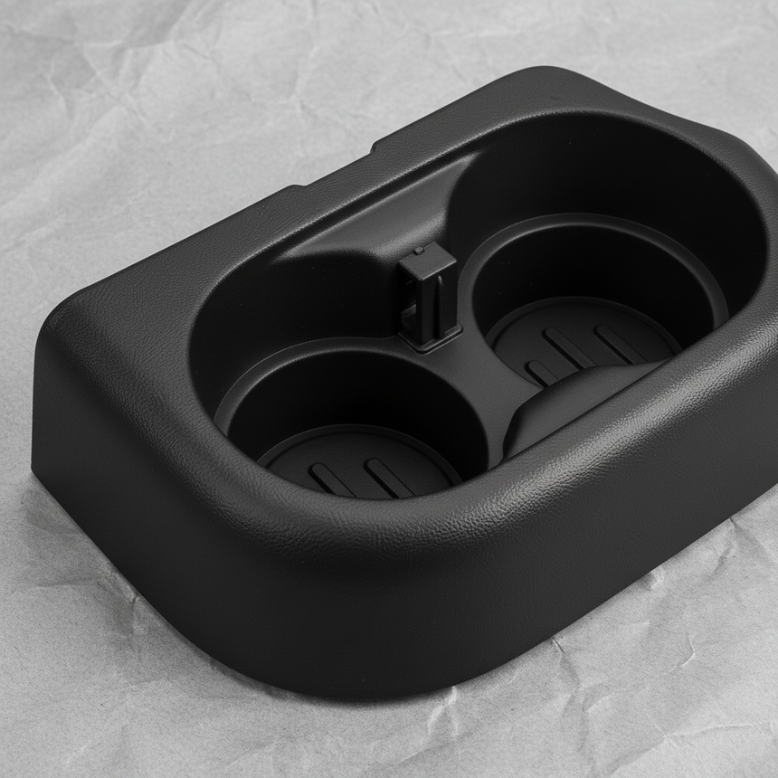2005-2011 Ford Ranger Front Split Bench Center Seat Cup Holder Black OEM