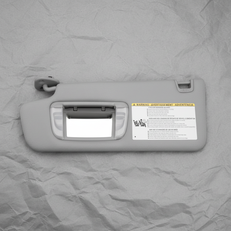 2014-2021 Toyota Tundra CrewMax Sunroof 4WD Gray Sun Visor Genuine OEM - Full View 2