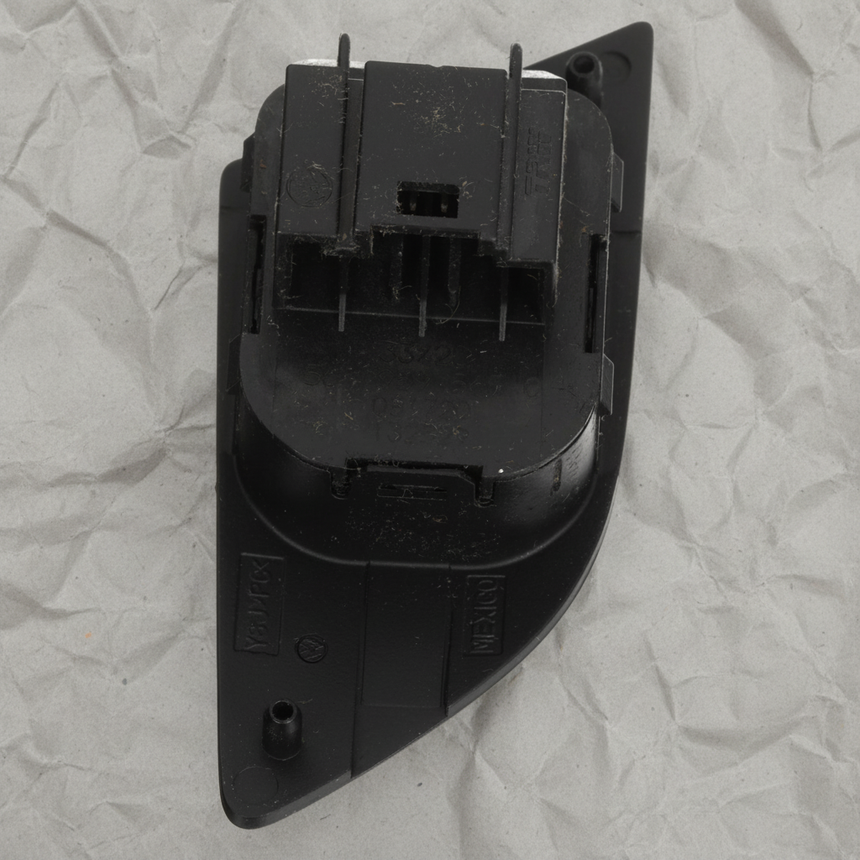2012-18 Volkswagen Passat OEM Door Mirror Switch Black White Chrome - Full View 2