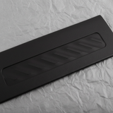 2019-2025 Silverado Sierra OEM Black Crew Cab Driver Side Rear Sill Plate - Top Detail