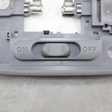 2008-2015 Honda Civic Pilot Odyssey Inner Dome Light Base Atlas Gray OEM - Middle Detail