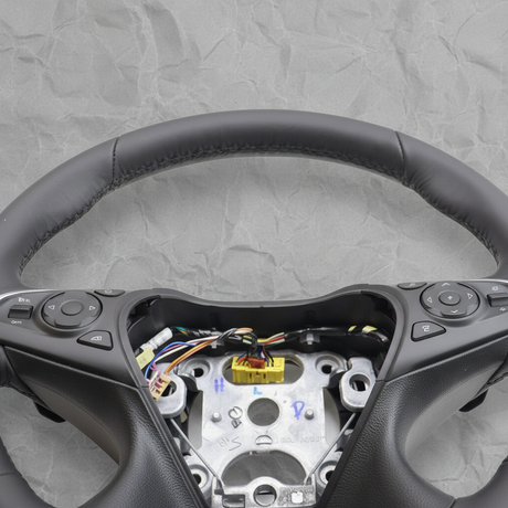2018-2021 Buick Enclave 3.6L Steering Wheel Black Leather OEM