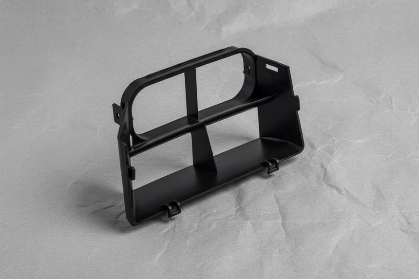 2005-2014 Volkswagen Black Air Intake Inlet Connector - Angle View 2